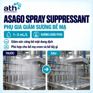 Chất chống  bay hơi bể mạ crom - ASA60 Spray Suppressant