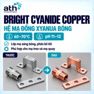 Phụ gia mạ Đồng Xyanua -  Bright Cyanide Copper