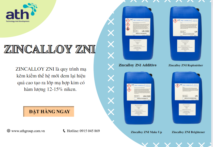 Thành phần và chức năng của Zincalloy ZNI
