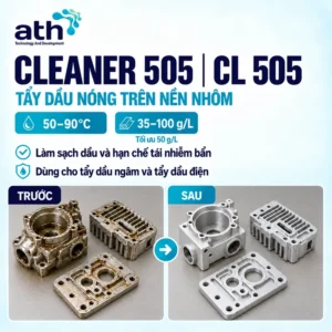 Tẩy dầu nền nhôm đồng - Cleaner 505