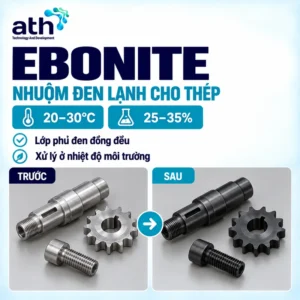 Hóa chất nhuộm đen sắt, thép - Ebonite