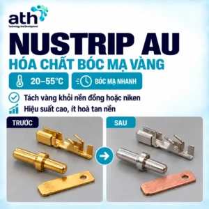 Hóa chất bóc mạ Vàng -	NUTRIP AU