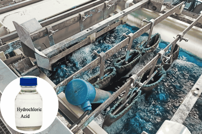 HCl có vai trò quan trọng trong ngành xi mạ