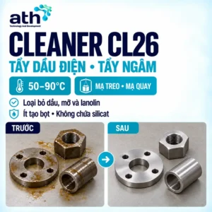 Tẩy dầu điện cho nền thép CL 26