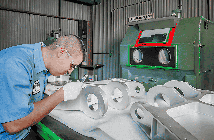 Mạ thiếc cho thiết bị cơ khí 