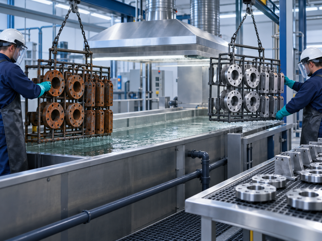 Ứng dụng của H2SO4 trong xi mạ