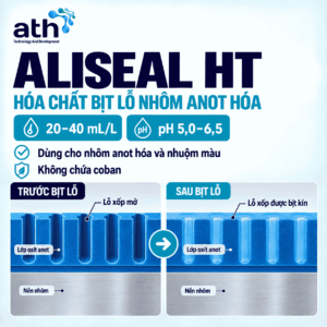 Hóa chất bịt lỗ Anod nhôm - Aliseal HT