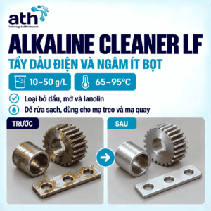Hóa chất tẩy dầu điện - Alkaline Cleaner LF