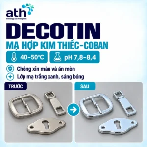 Phụ gia mạ hợp kim thiếc - coban - Decotin