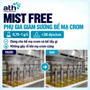 Hóa chất chống bay hơi bể mạ crom - Mist Free