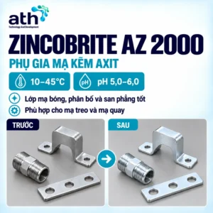 Phụ gia mạ kẽm axit - Zincobrite AZ 2000