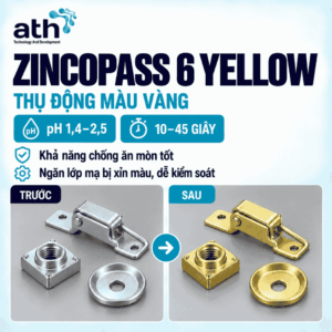 Hóa chất thụ động màu vàng - Zincopass 6 Yellow