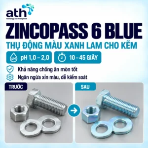 Hóa chất thụ động màu xanh - Zincopass 6 Blue