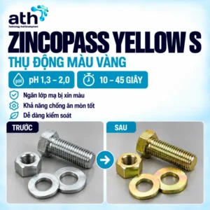 Hóa chất thụ động màu vàng - Zincopass Yellow S
